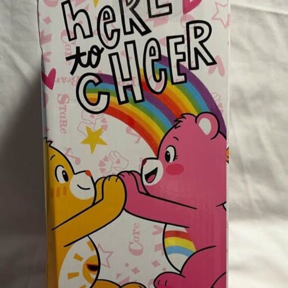 14” Care Bears pink Stuff Plush Cheer Bear Kids Toys Gifts Collectors - Picture 3 of 7
